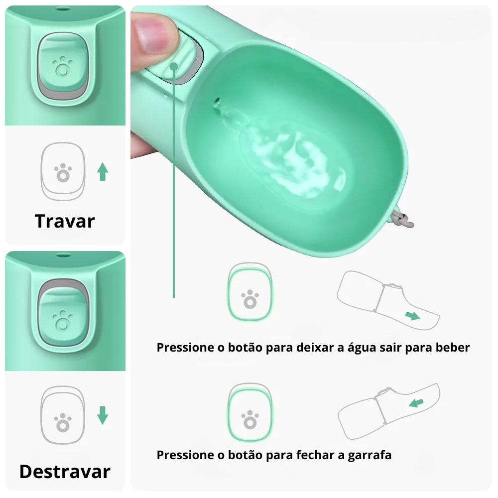 Garrafa de Água Portátil