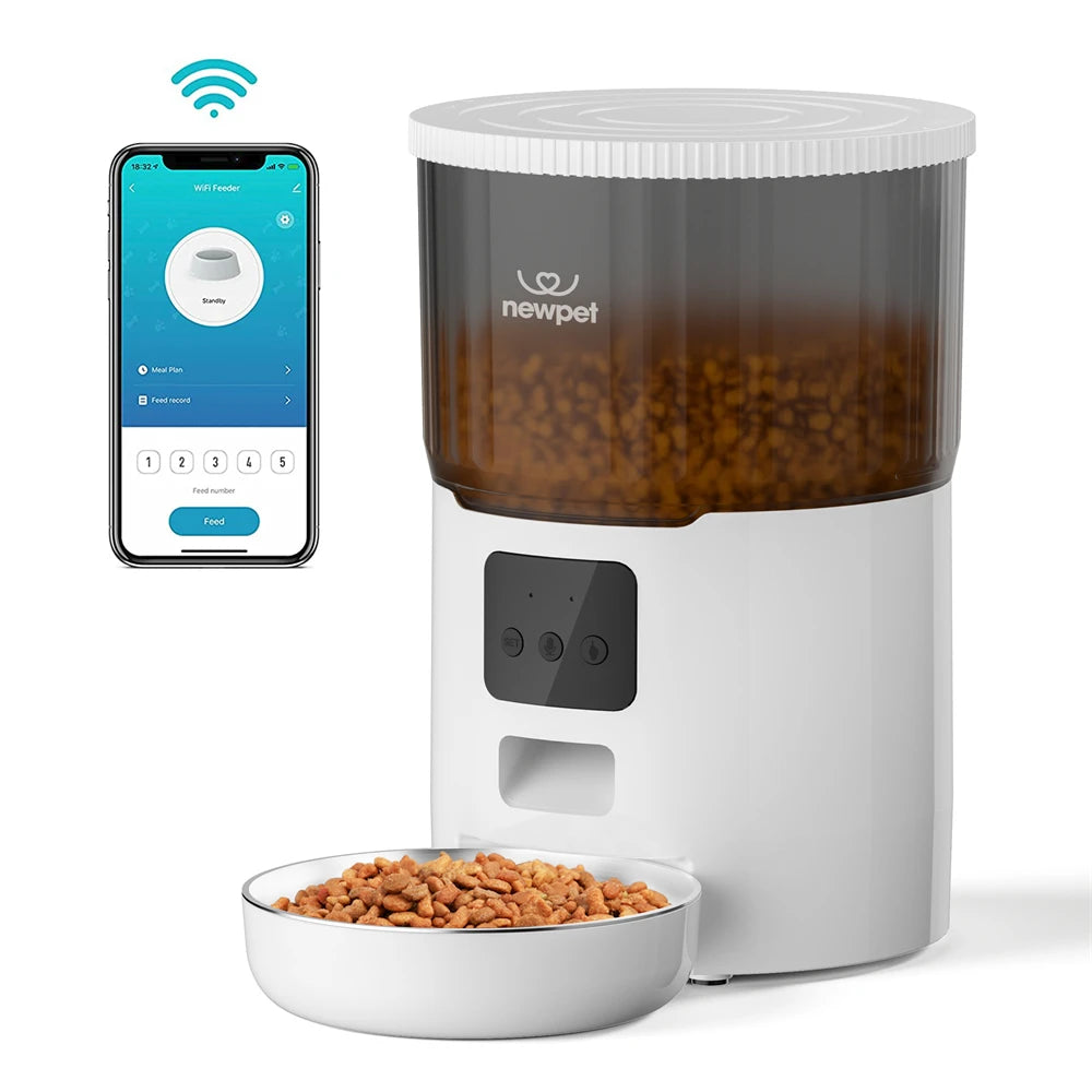 Comedouro NewPet 4L com Smart APP