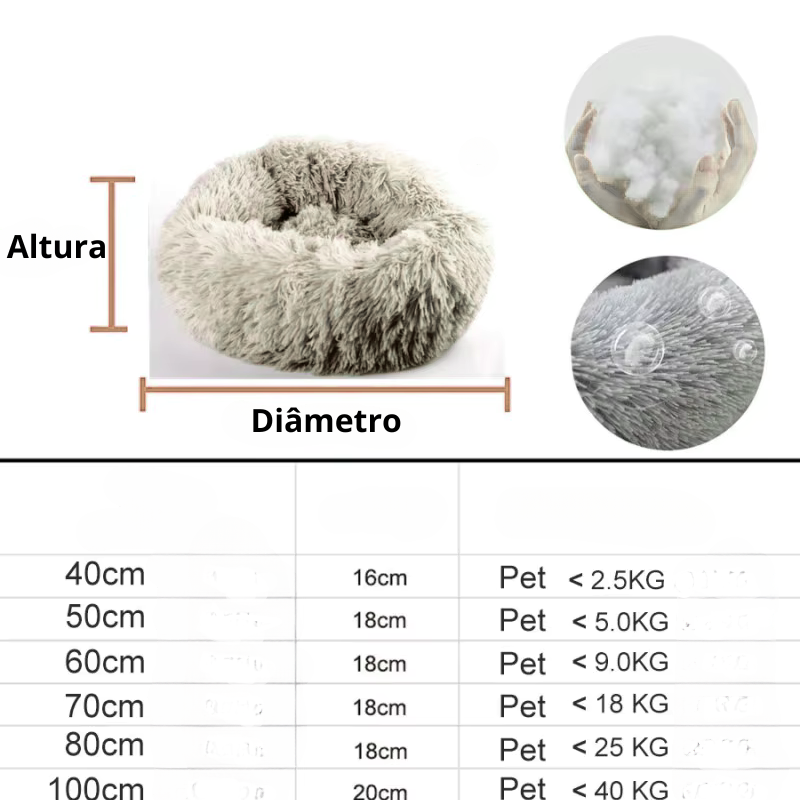 Cama Comfort para Pets